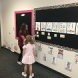 Student names are the first words on our word walls